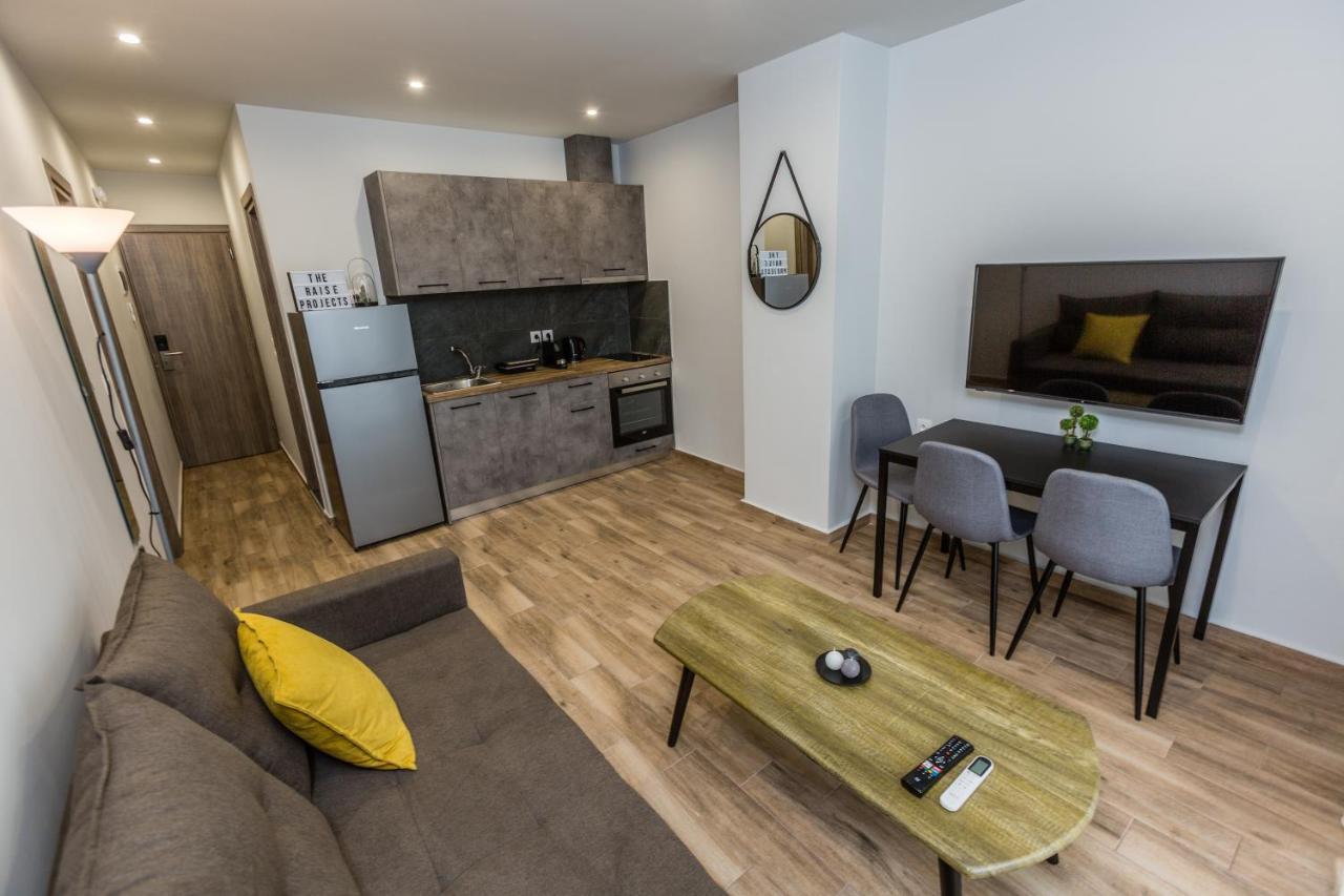 Raise Athens Metro Apartments Ngoại thất bức ảnh