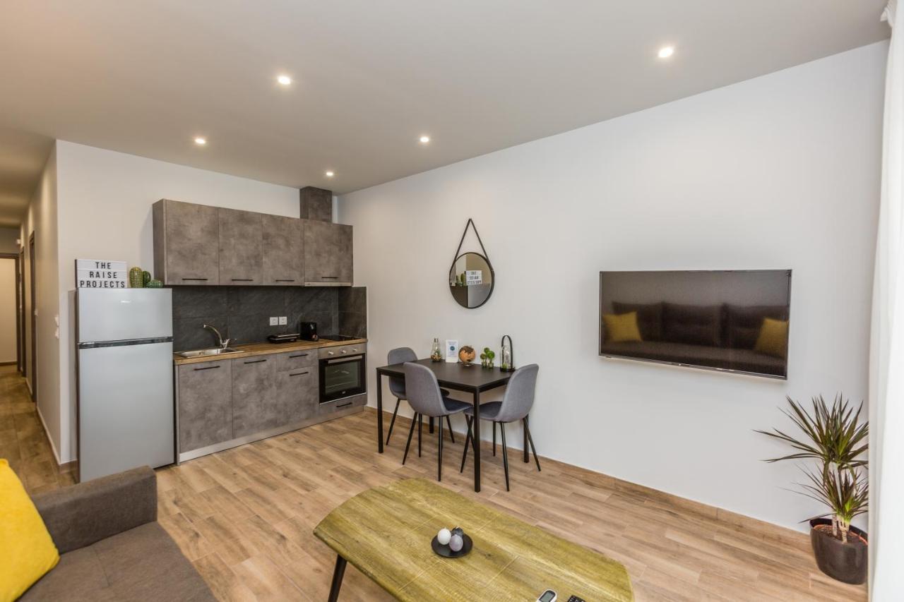 Raise Athens Metro Apartments Ngoại thất bức ảnh