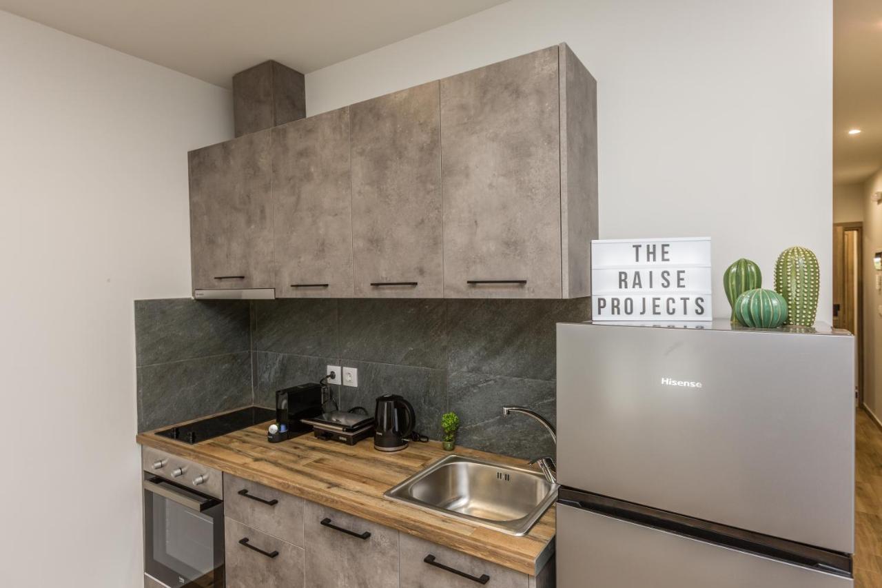 Raise Athens Metro Apartments Ngoại thất bức ảnh