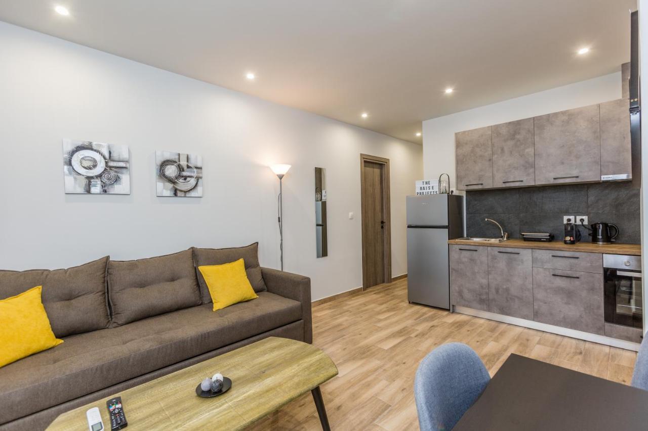 Raise Athens Metro Apartments Ngoại thất bức ảnh