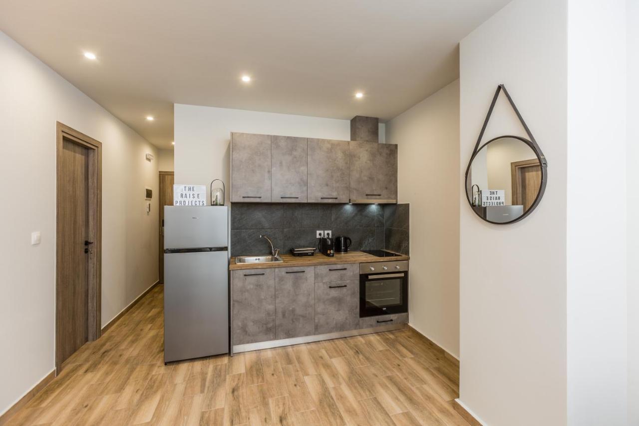 Raise Athens Metro Apartments Ngoại thất bức ảnh