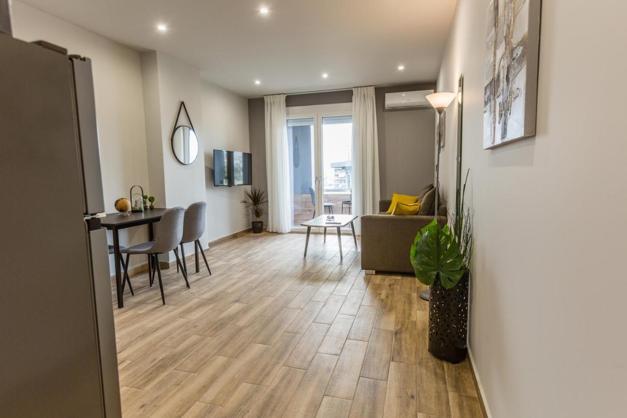Raise Athens Metro Apartments Ngoại thất bức ảnh