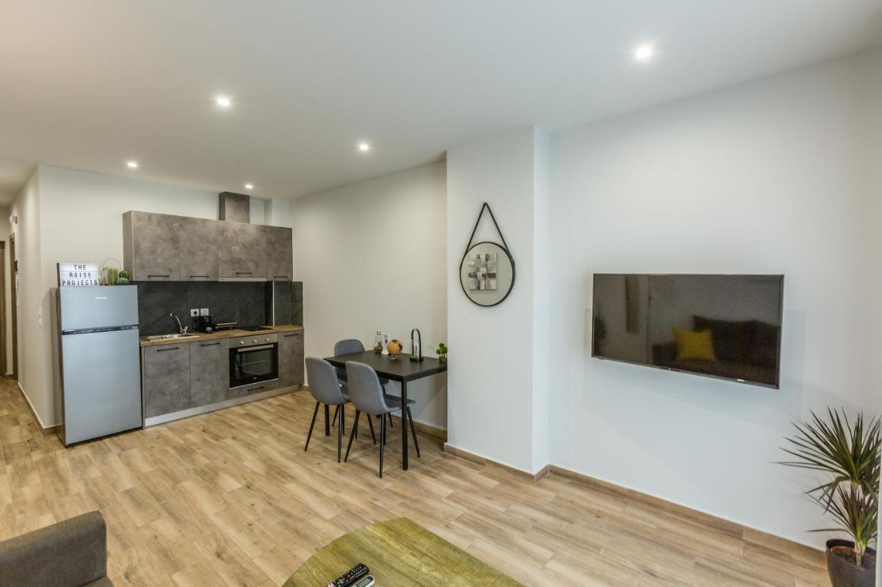 Raise Athens Metro Apartments Ngoại thất bức ảnh